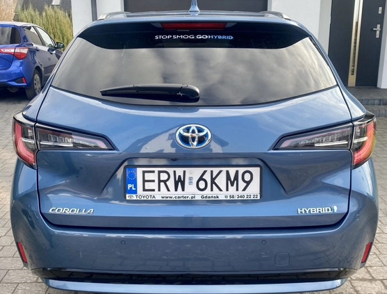 Toyota Corolla cena 93900 przebieg: 43500, rok produkcji 2019 z Oświęcim małe 742